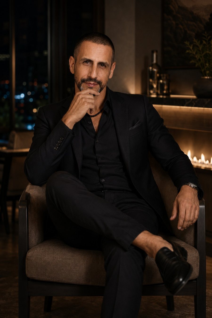 Portrait of the founder of JR